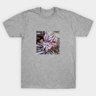 Purple leaves tropical mood T-Shirt